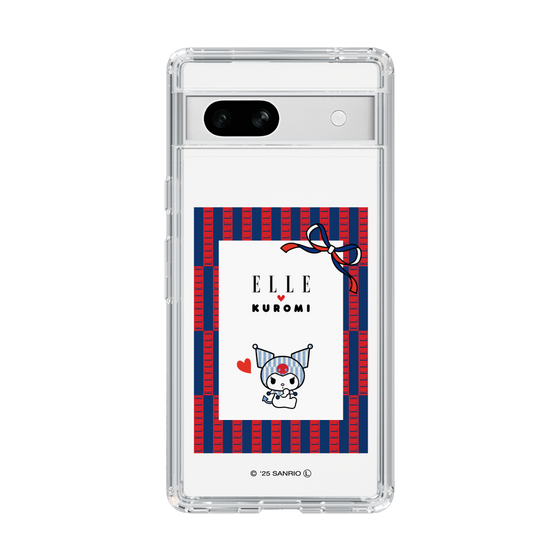 スリムプロテクションケース［ ELLE×マイメロディ＆クロミ - トリコロールカラーグラフィック6 ］