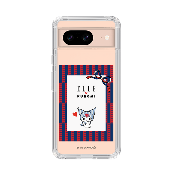 スリムプロテクションケース［ ELLE×マイメロディ＆クロミ - トリコロールカラーグラフィック6 ］