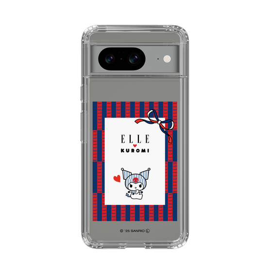 スリムプロテクションケース［ ELLE×マイメロディ＆クロミ - トリコロールカラーグラフィック6 ］
