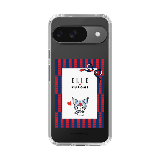 スリムプロテクションケース［ ELLE×マイメロディ＆クロミ - トリコロールカラーグラフィック6 ］