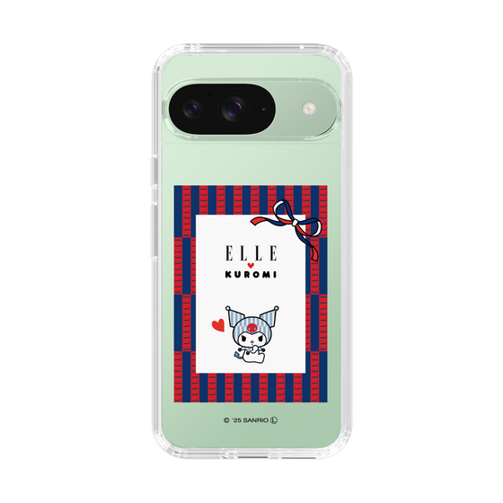 スリムプロテクションケース［ ELLE×マイメロディ＆クロミ - トリコロールカラーグラフィック6 ］
