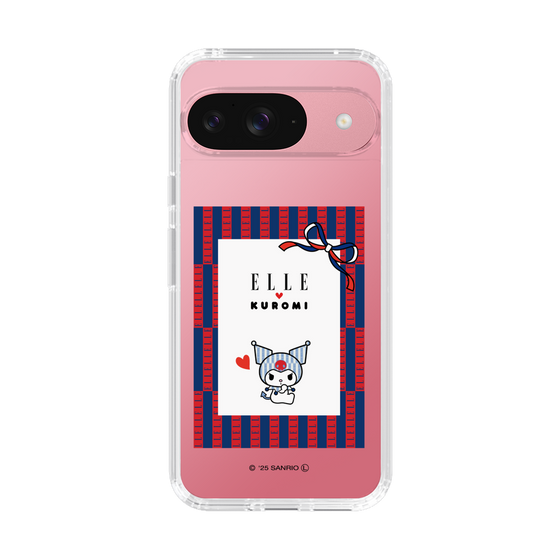 スリムプロテクションケース［ ELLE×マイメロディ＆クロミ - トリコロールカラーグラフィック6 ］