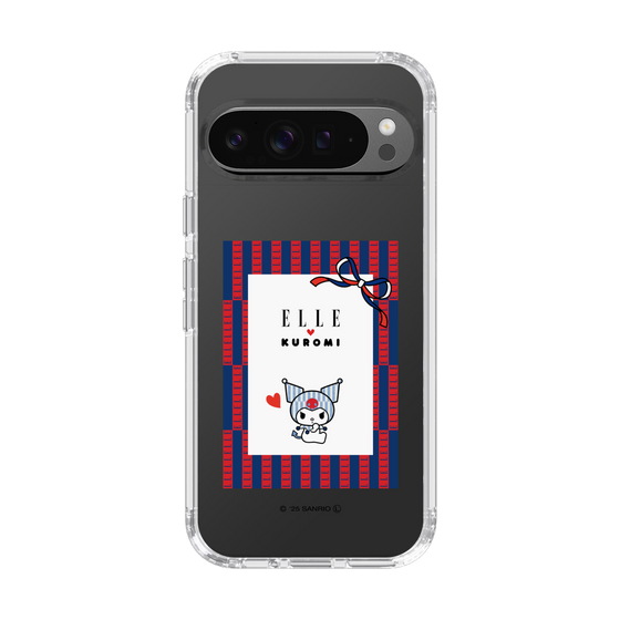 スリムプロテクションケース［ ELLE×マイメロディ＆クロミ - トリコロールカラーグラフィック6 ］
