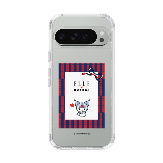 スリムプロテクションケース［ ELLE×マイメロディ＆クロミ - トリコロールカラーグラフィック6 ］