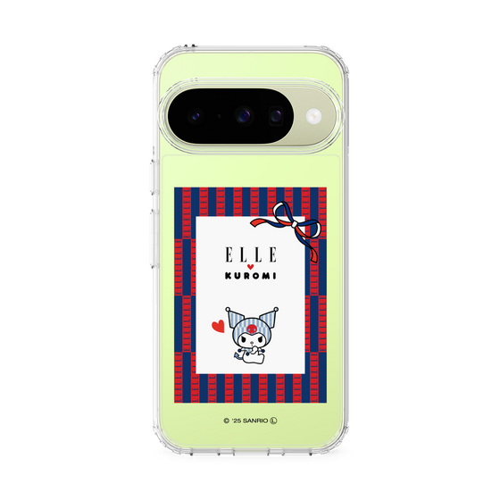 スリムプロテクションケース［ ELLE×マイメロディ＆クロミ - トリコロールカラーグラフィック6 ］