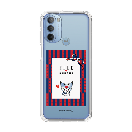 スリムプロテクションケース［ ELLE×マイメロディ＆クロミ - トリコロールカラーグラフィック6 ］