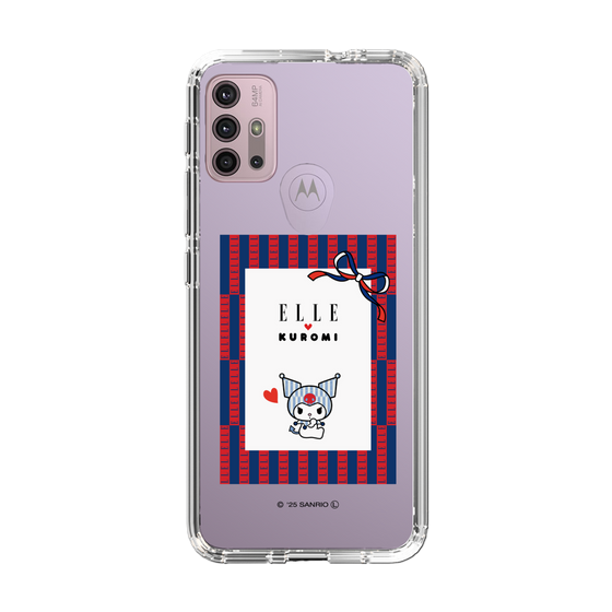 スリムプロテクションケース［ ELLE×マイメロディ＆クロミ - トリコロールカラーグラフィック6 ］