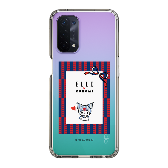 スリムプロテクションケース［ ELLE×マイメロディ＆クロミ - トリコロールカラーグラフィック6 ］