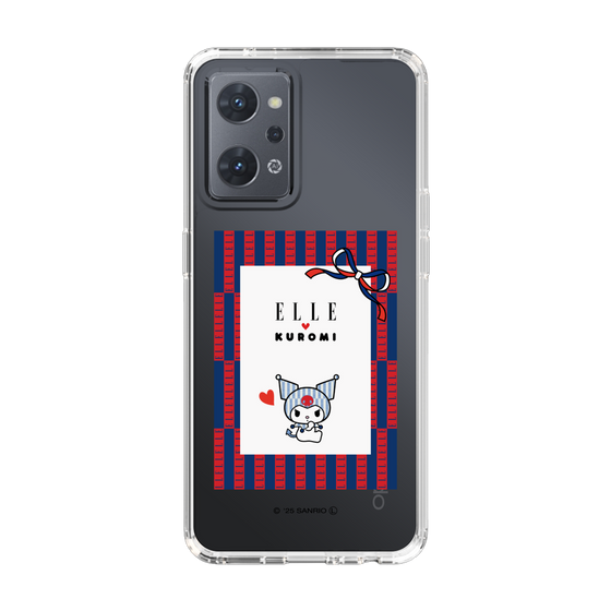 スリムプロテクションケース［ ELLE×マイメロディ＆クロミ - トリコロールカラーグラフィック6 ］