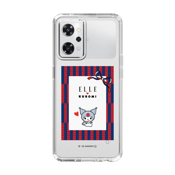 スリムプロテクションケース［ ELLE×マイメロディ＆クロミ - トリコロールカラーグラフィック6 ］
