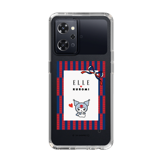 スリムプロテクションケース［ ELLE×マイメロディ＆クロミ - トリコロールカラーグラフィック6 ］