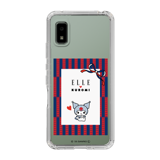 スリムプロテクションケース［ ELLE×マイメロディ＆クロミ - トリコロールカラーグラフィック6 ］
