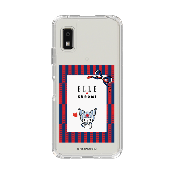 スリムプロテクションケース［ ELLE×マイメロディ＆クロミ - トリコロールカラーグラフィック6 ］