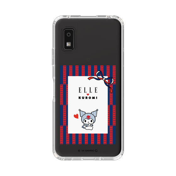 スリムプロテクションケース［ ELLE×マイメロディ＆クロミ - トリコロールカラーグラフィック6 ］
