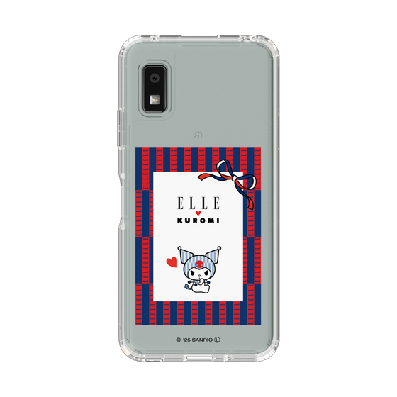 スリムプロテクションケース［ ELLE×マイメロディ＆クロミ - トリコロールカラーグラフィック6 ］