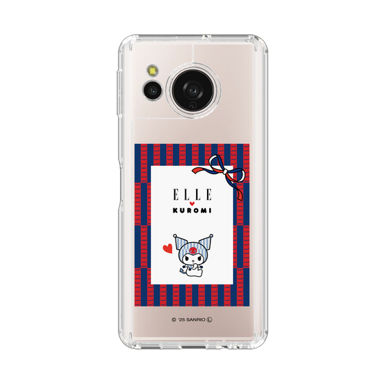 スリムプロテクションケース［ ELLE×マイメロディ＆クロミ - トリコロールカラーグラフィック6 ］