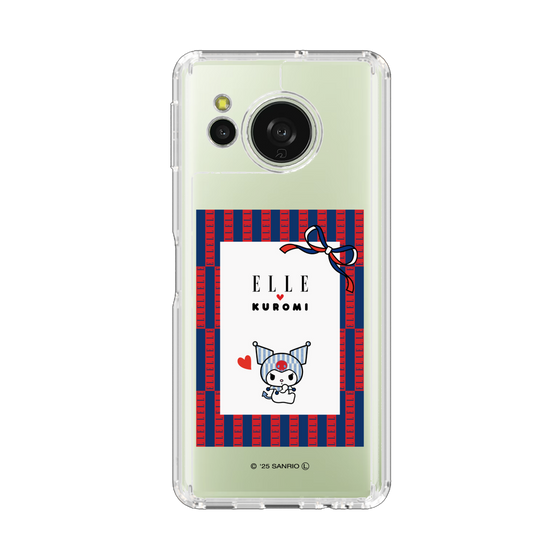 スリムプロテクションケース［ ELLE×マイメロディ＆クロミ - トリコロールカラーグラフィック6 ］