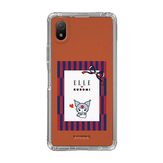 スリムプロテクションケース［ ELLE×マイメロディ＆クロミ - トリコロールカラーグラフィック6 ］