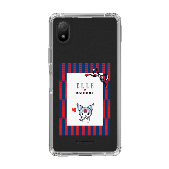 スリムプロテクションケース［ ELLE×マイメロディ＆クロミ - トリコロールカラーグラフィック6 ］