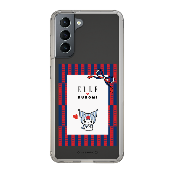 スリムプロテクションケース［ ELLE×マイメロディ＆クロミ - トリコロールカラーグラフィック6 ］