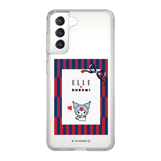 スリムプロテクションケース［ ELLE×マイメロディ＆クロミ - トリコロールカラーグラフィック6 ］