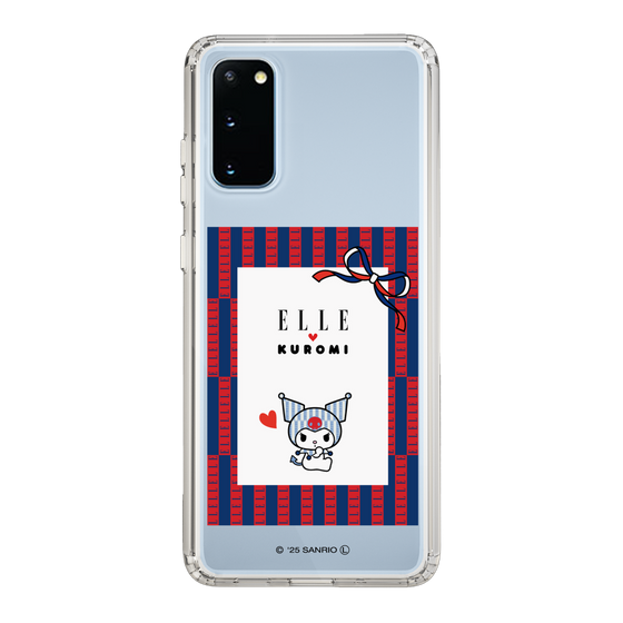 スリムプロテクションケース［ ELLE×マイメロディ＆クロミ - トリコロールカラーグラフィック6 ］