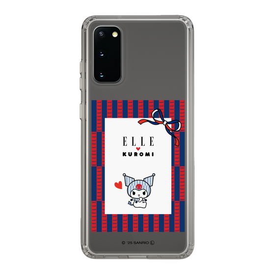 スリムプロテクションケース［ ELLE×マイメロディ＆クロミ - トリコロールカラーグラフィック6 ］