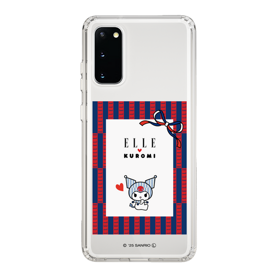 スリムプロテクションケース［ ELLE×マイメロディ＆クロミ - トリコロールカラーグラフィック6 ］