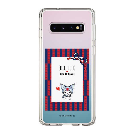 スリムプロテクションケース［ ELLE×マイメロディ＆クロミ - トリコロールカラーグラフィック6 ］