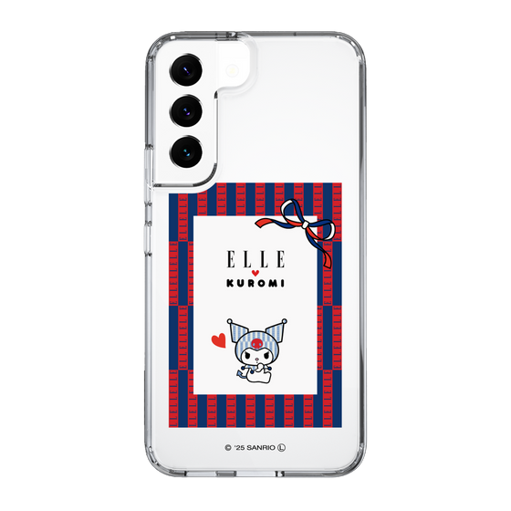 スリムプロテクションケース［ ELLE×マイメロディ＆クロミ - トリコロールカラーグラフィック6 ］