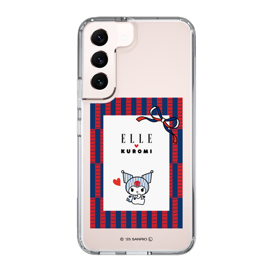 スリムプロテクションケース［ ELLE×マイメロディ＆クロミ - トリコロールカラーグラフィック6 ］
