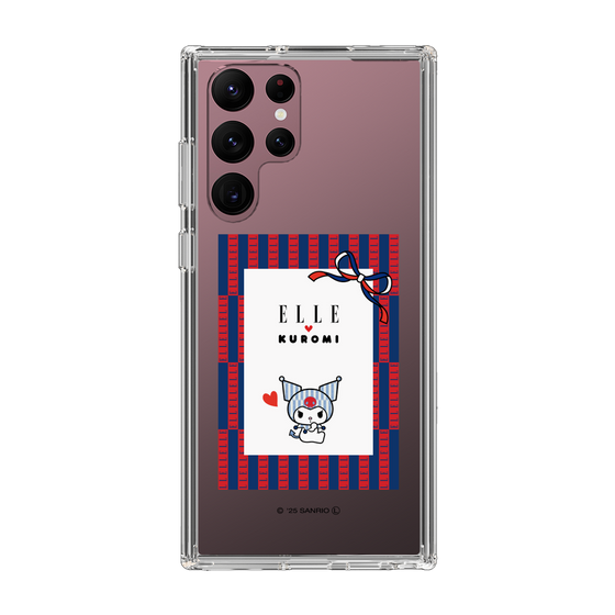スリムプロテクションケース［ ELLE×マイメロディ＆クロミ - トリコロールカラーグラフィック6 ］