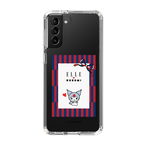 スリムプロテクションケース［ ELLE×マイメロディ＆クロミ - トリコロールカラーグラフィック6 ］