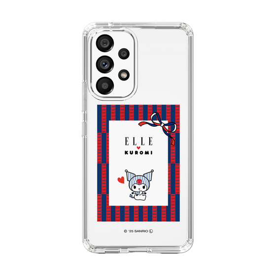 スリムプロテクションケース［ ELLE×マイメロディ＆クロミ - トリコロールカラーグラフィック6 ］