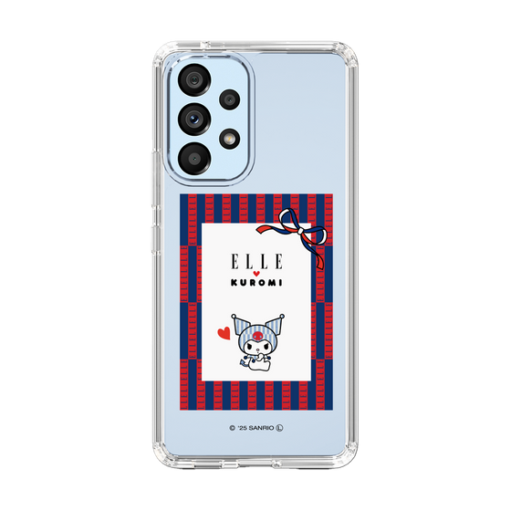 スリムプロテクションケース［ ELLE×マイメロディ＆クロミ - トリコロールカラーグラフィック6 ］