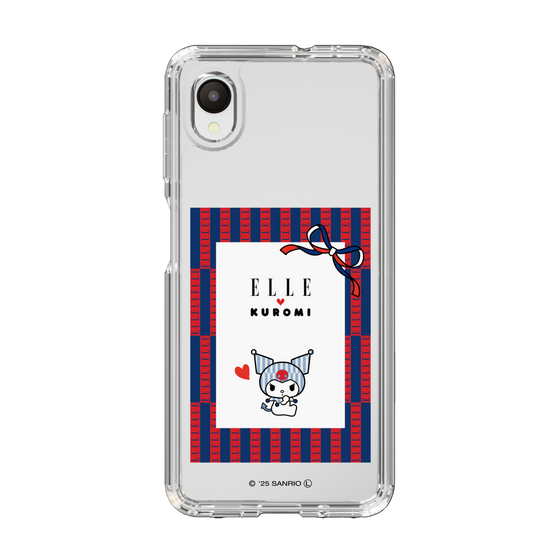 スリムプロテクションケース［ ELLE×マイメロディ＆クロミ - トリコロールカラーグラフィック6 ］