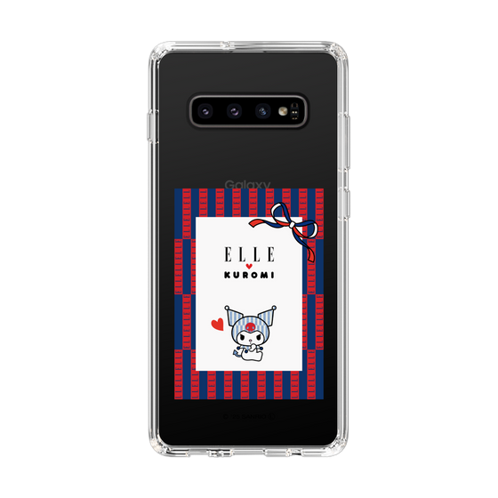 スリムプロテクションケース［ ELLE×マイメロディ＆クロミ - トリコロールカラーグラフィック6 ］