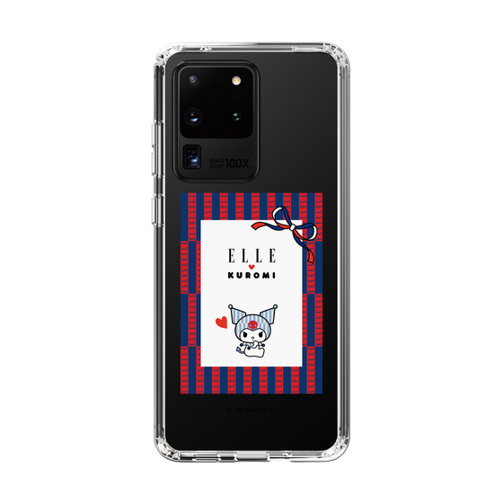 スリムプロテクションケース［ ELLE×マイメロディ＆クロミ - トリコロールカラーグラフィック6 ］