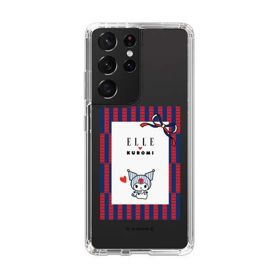 スリムプロテクションケース［ ELLE×マイメロディ＆クロミ - トリコロールカラーグラフィック6 ］