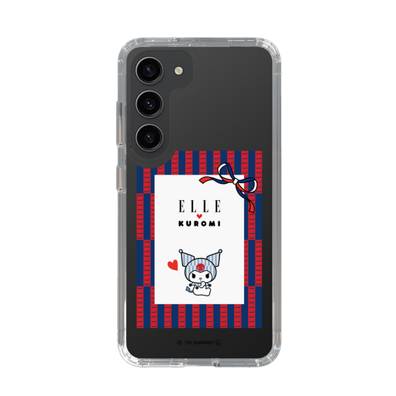 スリムプロテクションケース［ ELLE×マイメロディ＆クロミ - トリコロールカラーグラフィック6 ］