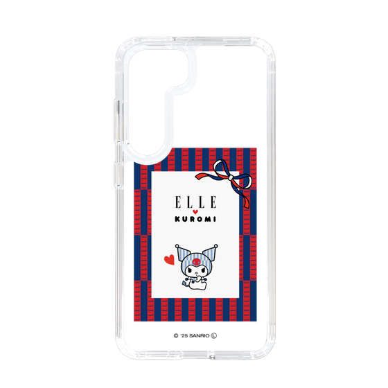 スリムプロテクションケース［ ELLE×マイメロディ＆クロミ - トリコロールカラーグラフィック6 ］