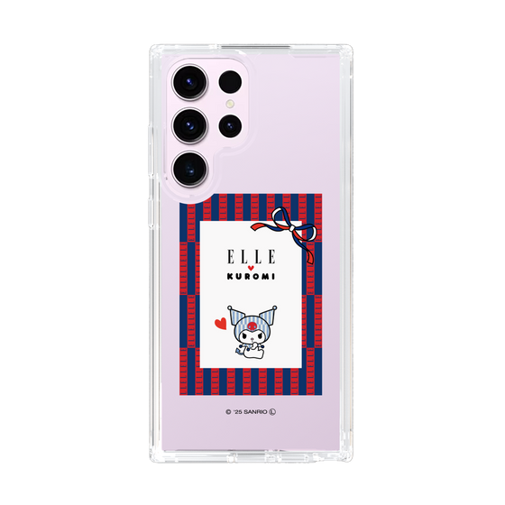 スリムプロテクションケース［ ELLE×マイメロディ＆クロミ - トリコロールカラーグラフィック6 ］