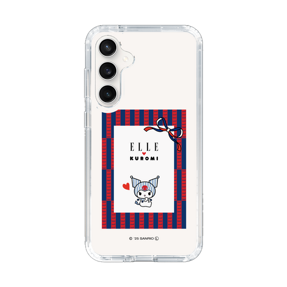 スリムプロテクションケース［ ELLE×マイメロディ＆クロミ - トリコロールカラーグラフィック6 ］
