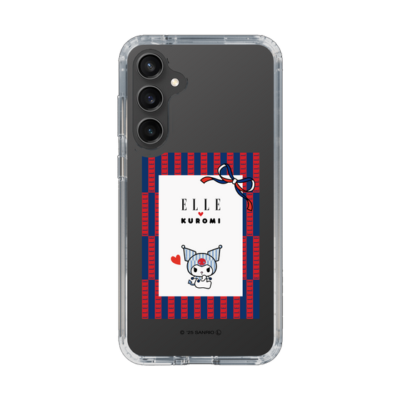 スリムプロテクションケース［ ELLE×マイメロディ＆クロミ - トリコロールカラーグラフィック6 ］
