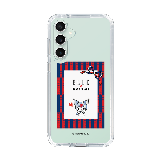 スリムプロテクションケース［ ELLE×マイメロディ＆クロミ - トリコロールカラーグラフィック6 ］