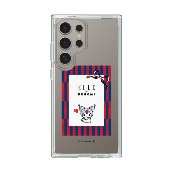 スリムプロテクションケース［ ELLE×マイメロディ＆クロミ - トリコロールカラーグラフィック6 ］