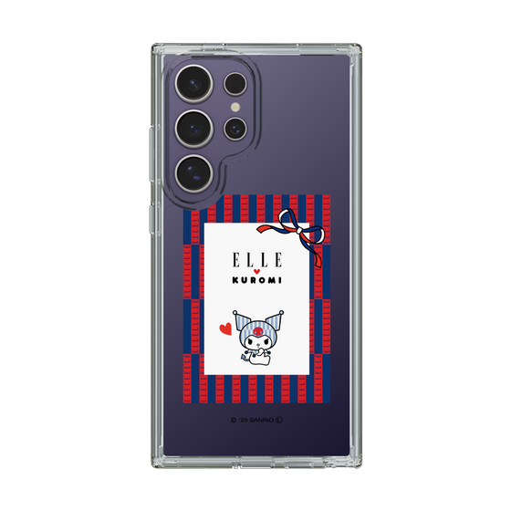 スリムプロテクションケース［ ELLE×マイメロディ＆クロミ - トリコロールカラーグラフィック6 ］