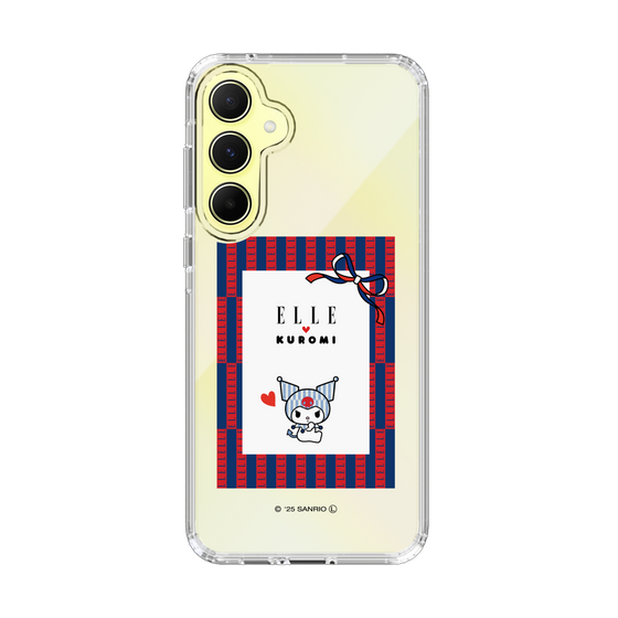 スリムプロテクションケース［ ELLE×マイメロディ＆クロミ - トリコロールカラーグラフィック6 ］
