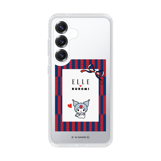 スリムプロテクションケース［ ELLE×マイメロディ＆クロミ - トリコロールカラーグラフィック6 ］