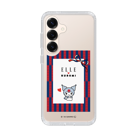 スリムプロテクションケース［ ELLE×マイメロディ＆クロミ - トリコロールカラーグラフィック6 ］